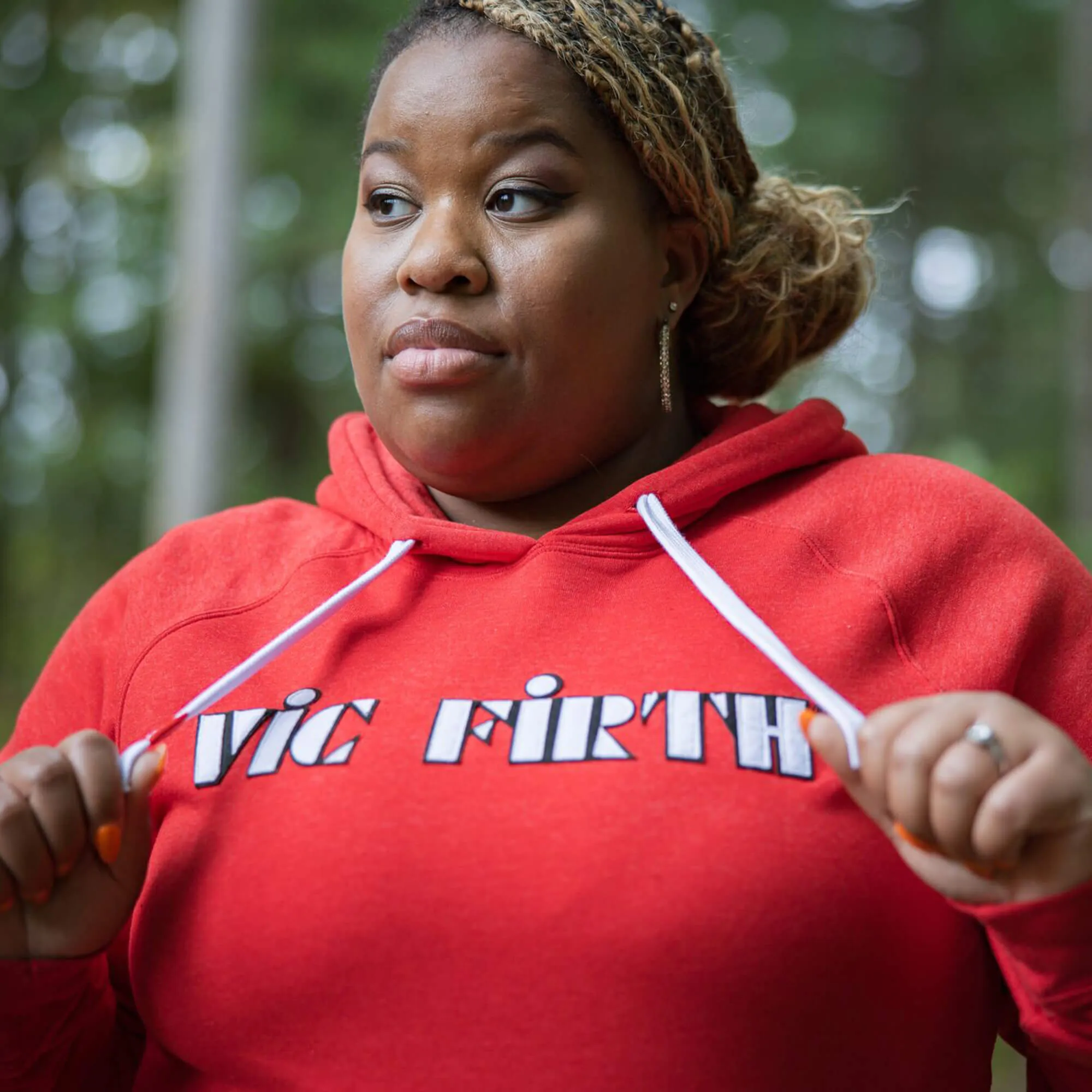 Vic Firth Red Pullover Hoodie