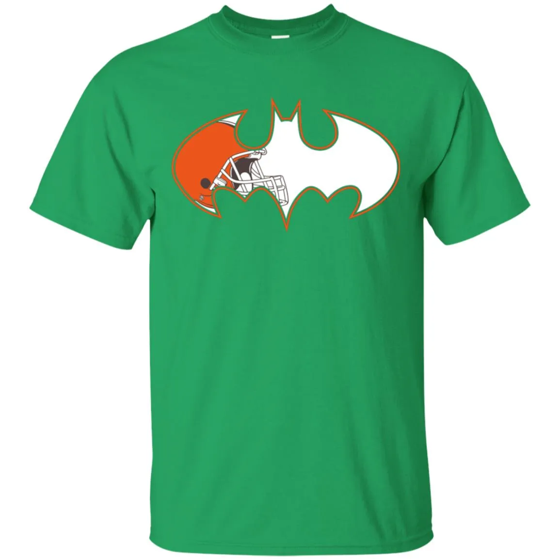 We Are The Cleveland Browns Batman Nfl Mashup Men Cotton T-Shirt