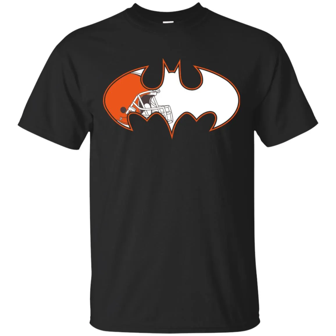 We Are The Cleveland Browns Batman Nfl Mashup Men Cotton T-Shirt