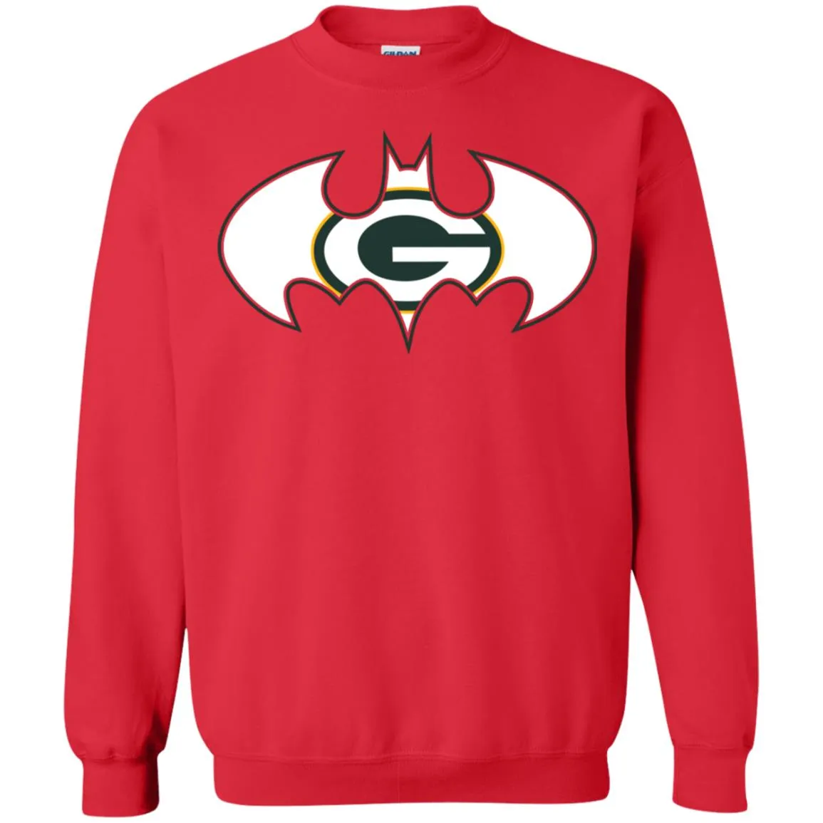 We Are The Green Bay Packers Batman Nfl Mashup Crewneck Pullover Sweatshirt