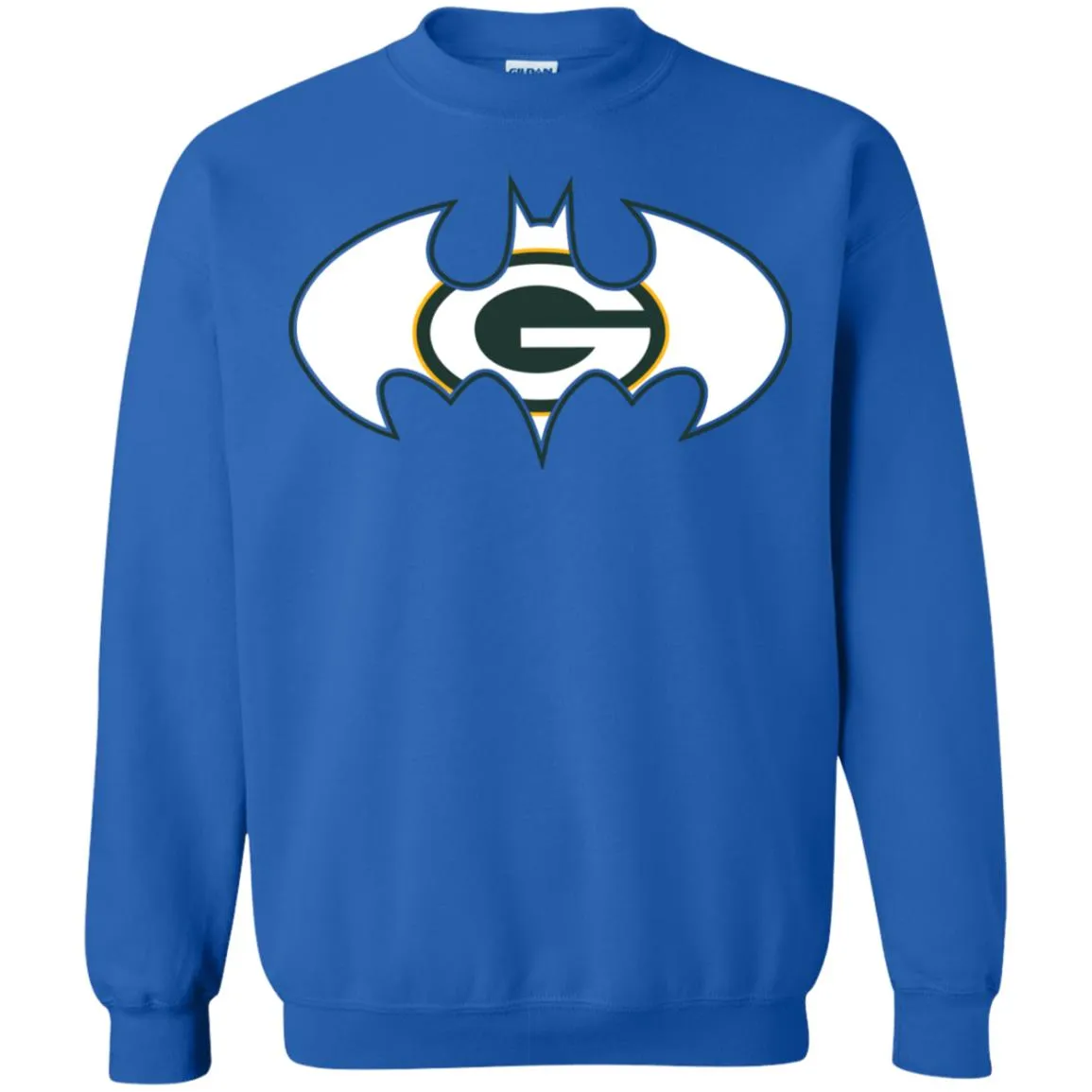 We Are The Green Bay Packers Batman Nfl Mashup Crewneck Pullover Sweatshirt