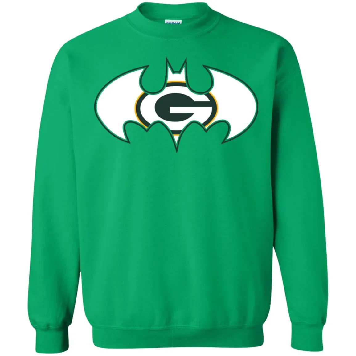 We Are The Green Bay Packers Batman Nfl Mashup Crewneck Pullover Sweatshirt