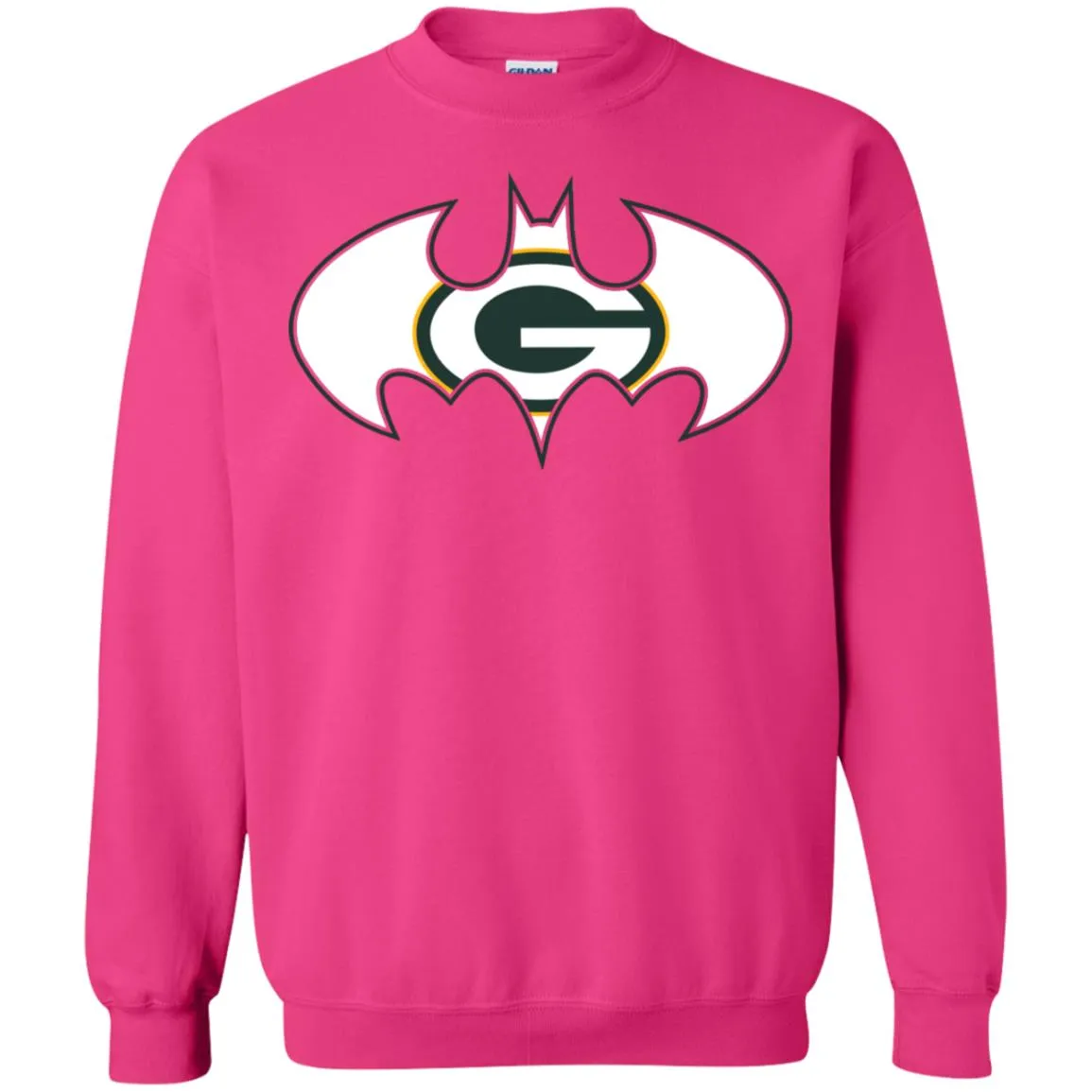 We Are The Green Bay Packers Batman Nfl Mashup Crewneck Pullover Sweatshirt