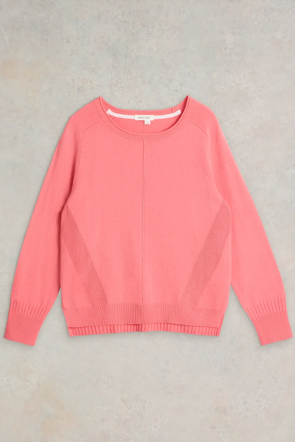 White Stuff Mid Coral City Jumper