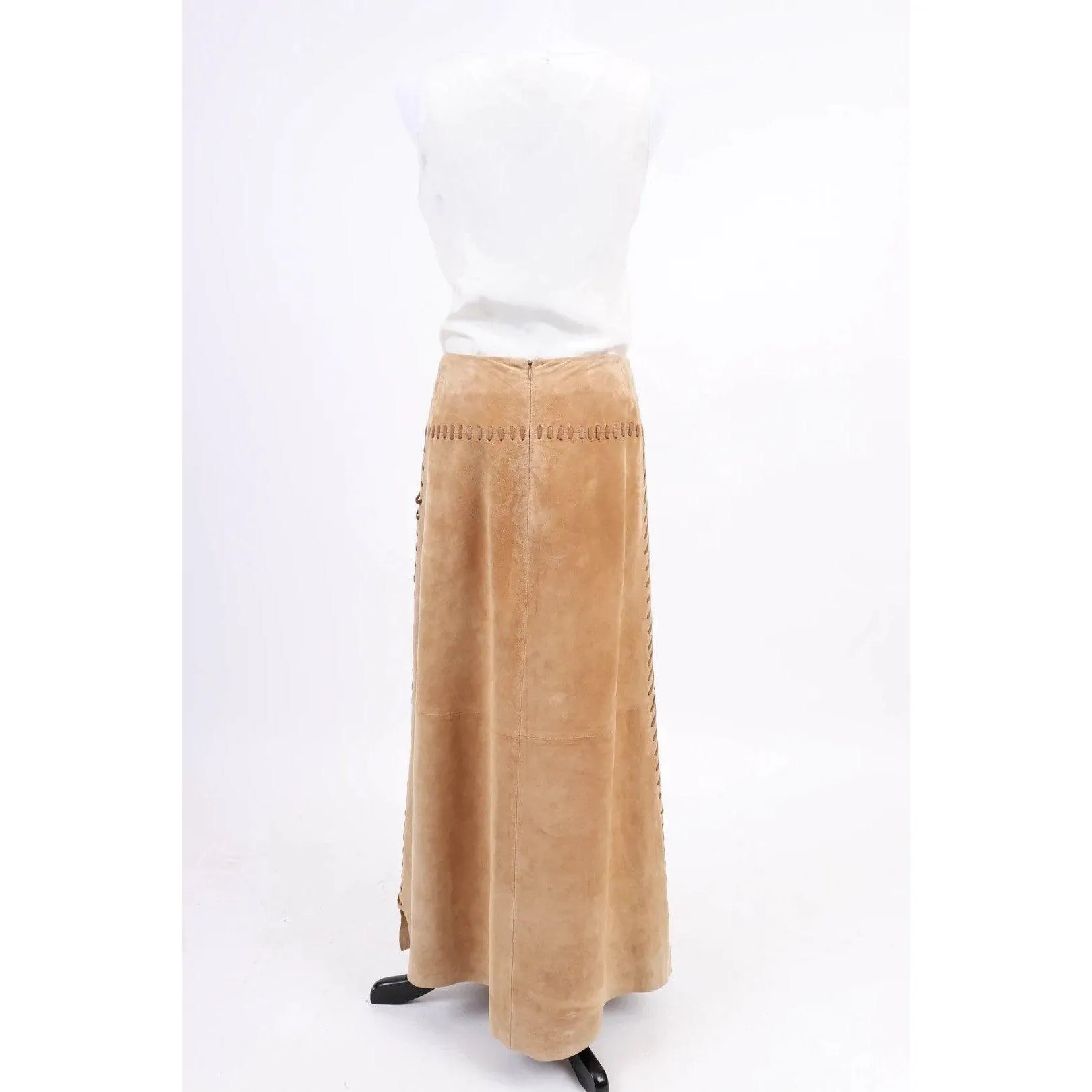 WILLI SMITH 90's Long Suede Skirt