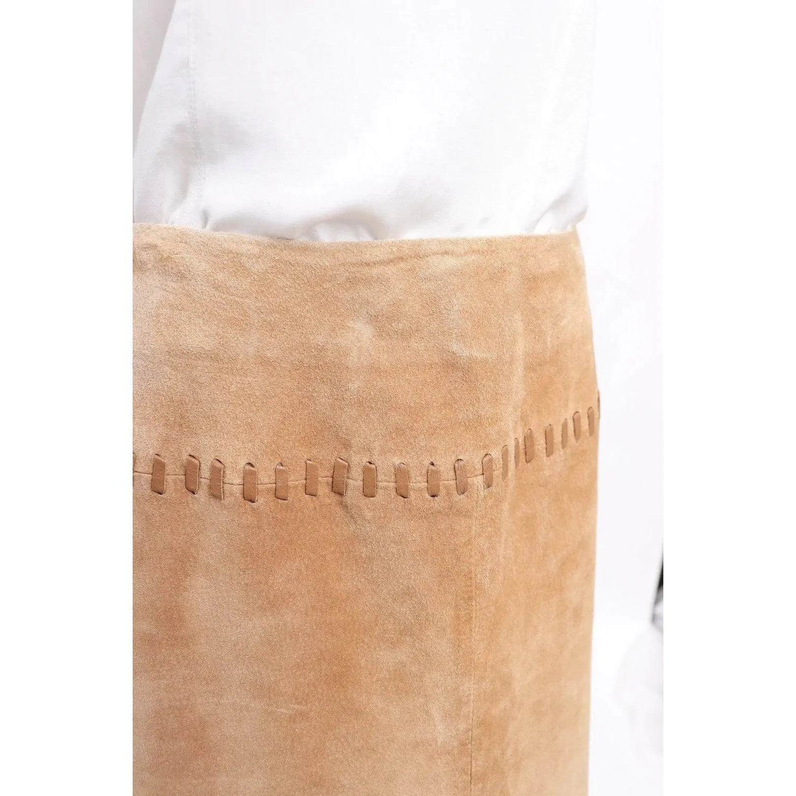 WILLI SMITH 90's Long Suede Skirt