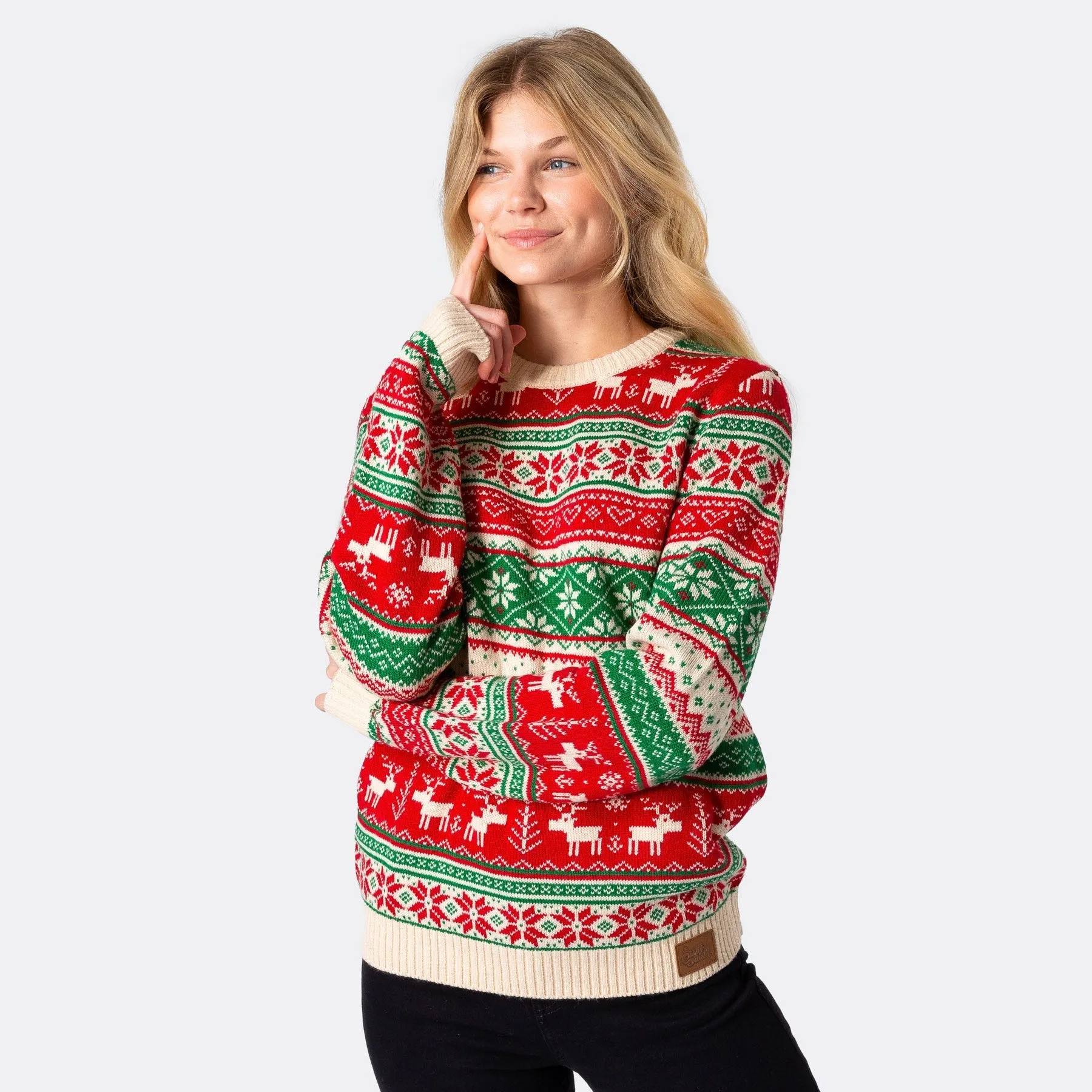 Women's Knitted Christmas Jumper