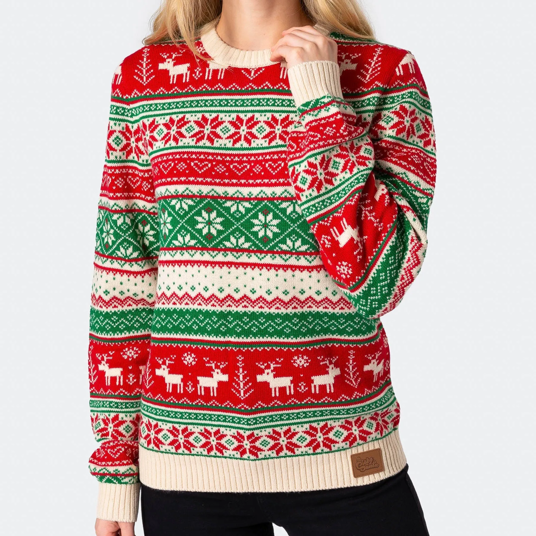 Women's Knitted Christmas Jumper