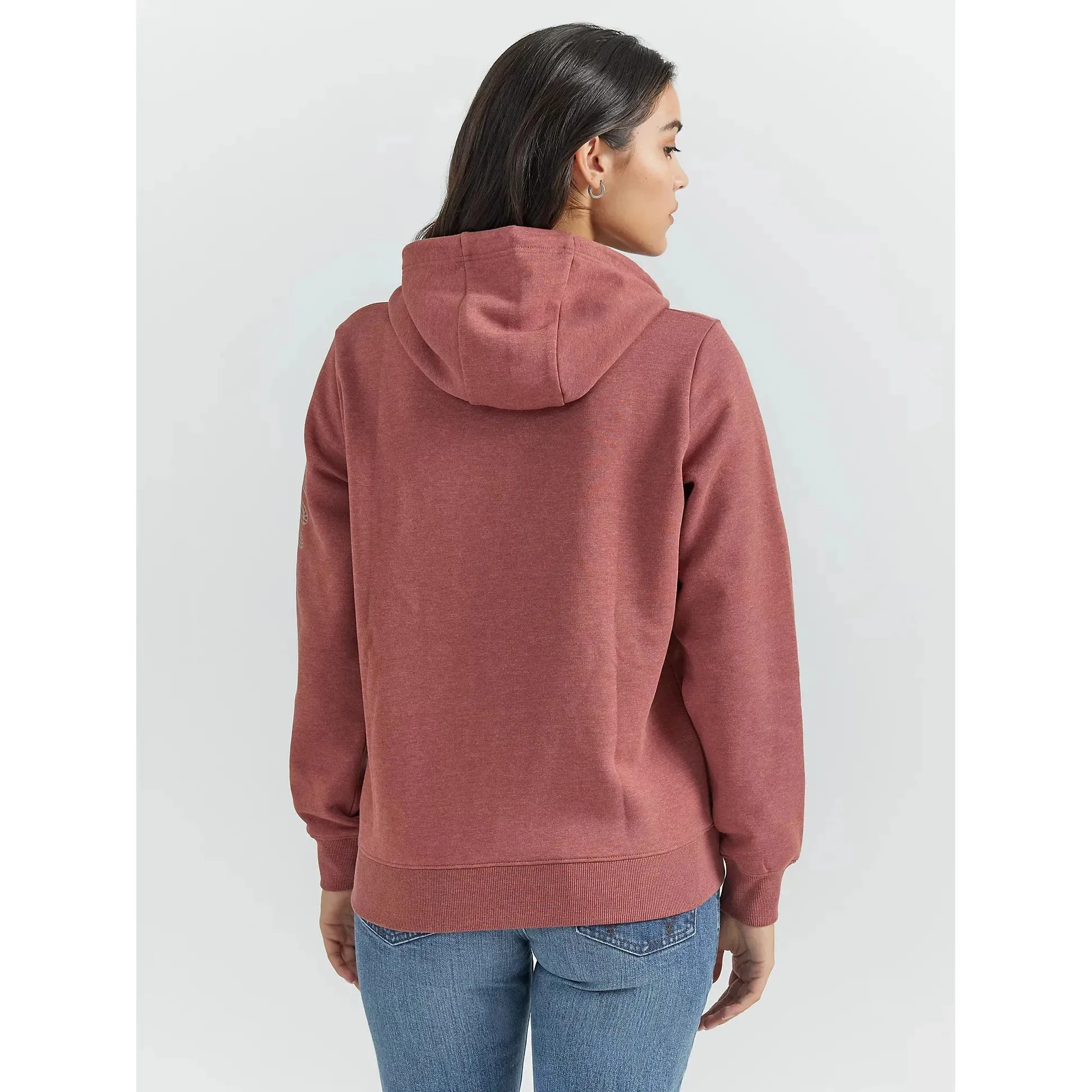 Women's Wrangler Horse Stampede Hoodie in Cowhide