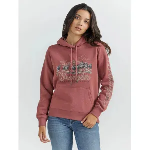 Women's Wrangler Horse Stampede Hoodie in Cowhide