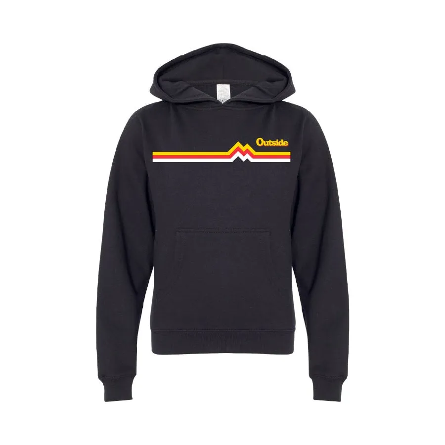 Youth Retro Mountain Hoodie